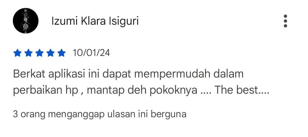 Ulasan Play Store 3